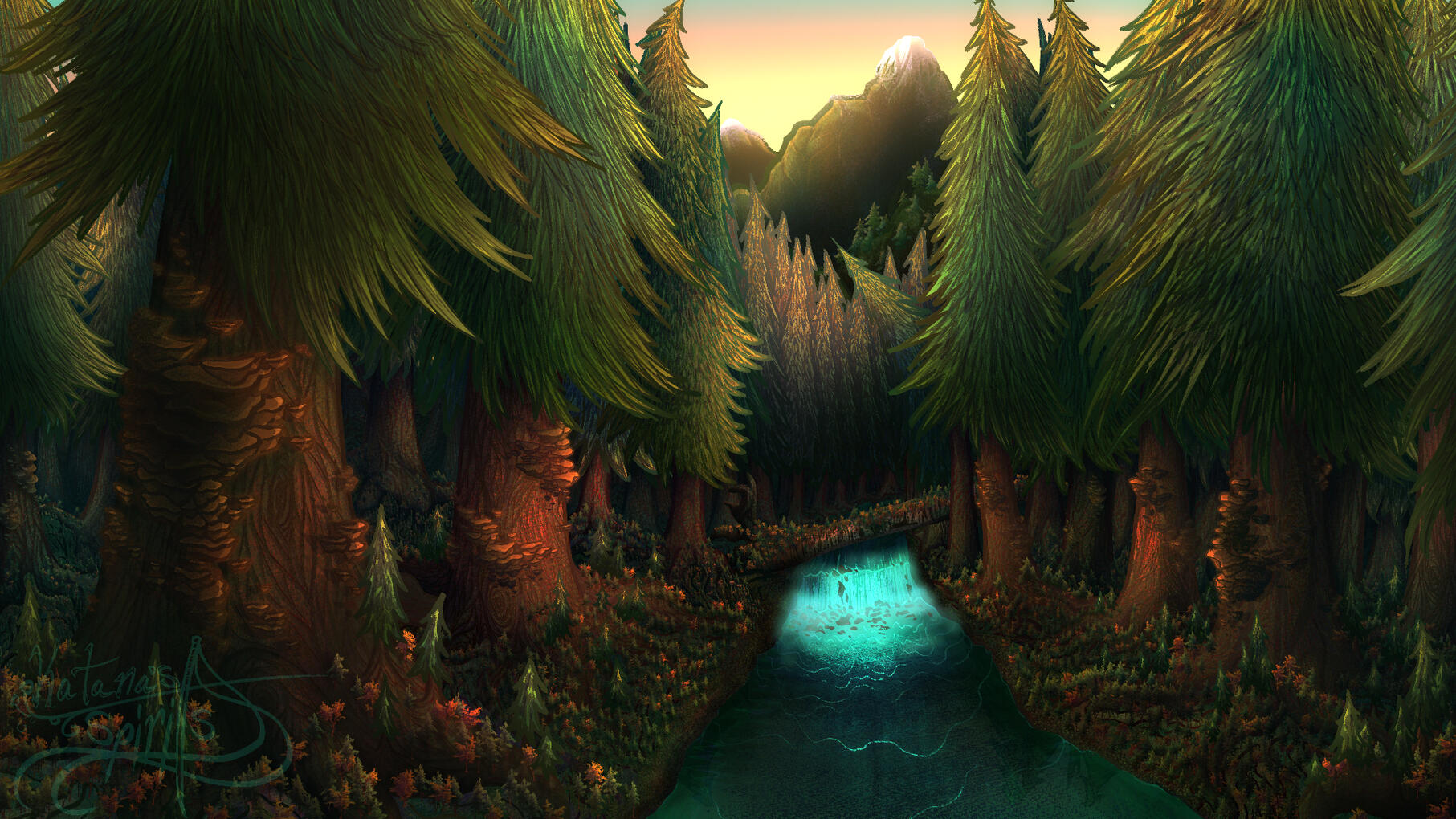 Mountain&#39;s Forest